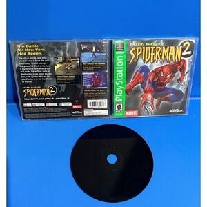 Spider-Man 2 Enter Electro Sony PlayStation PS1 Greatest Hits Activision Marvel